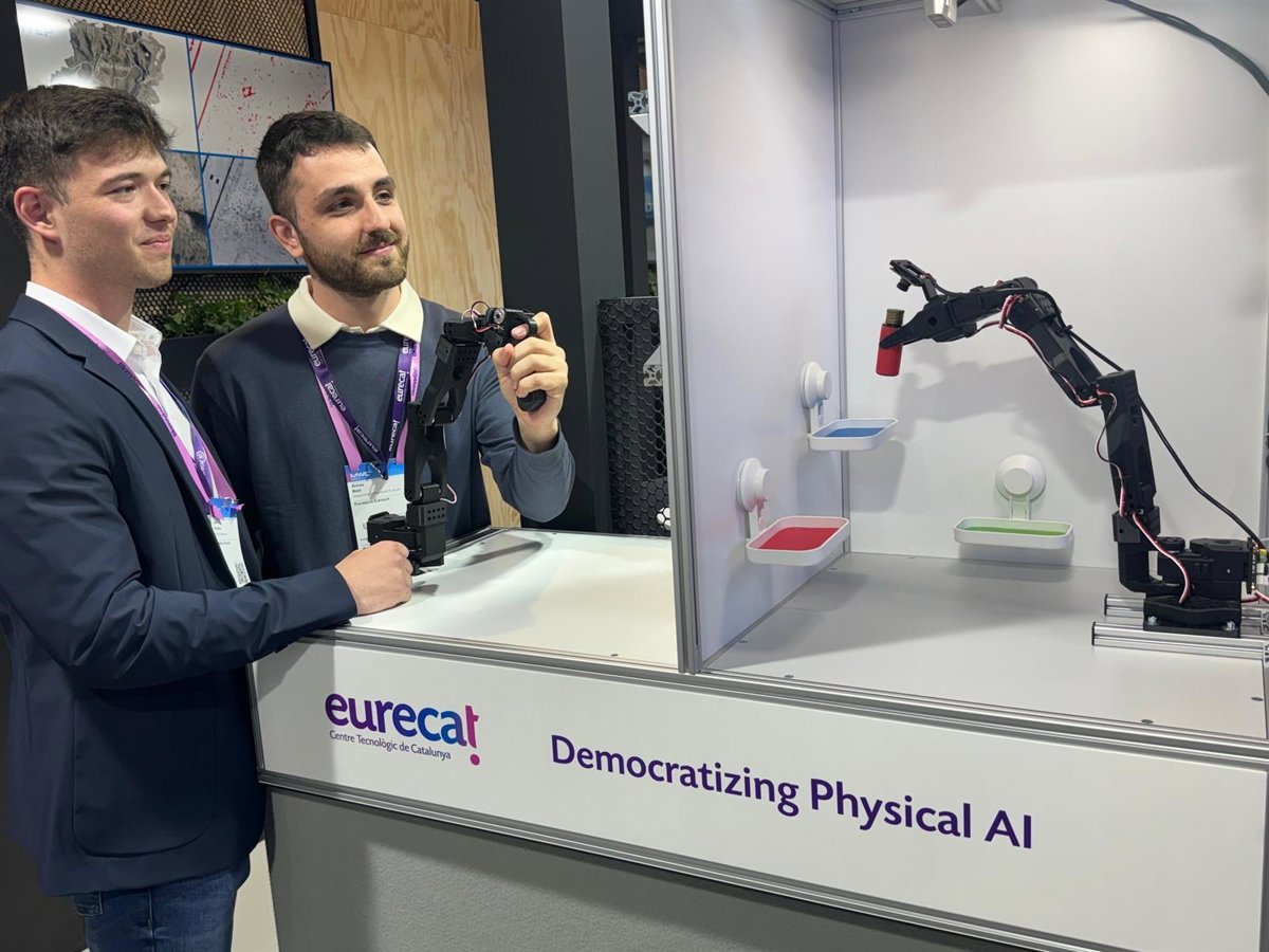 Eurecat desarrolla un robot con IA física capaz de aprender observando a las personas