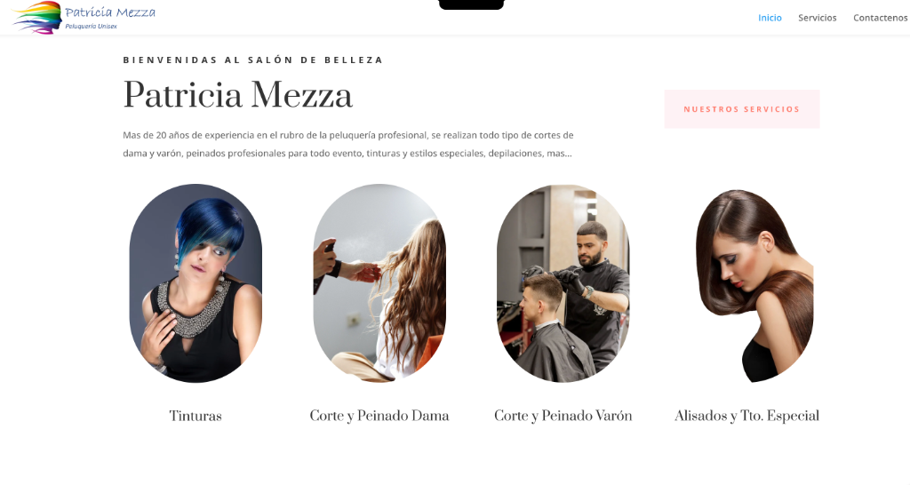 Vista de Páginas Temáticas con WordPress - Vista 1